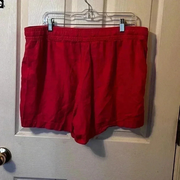 EUC Nautica Womens Shorts Size XXL Pink Stretch Cotton Blend Casual Comfy Summer - Picture 2 of 4